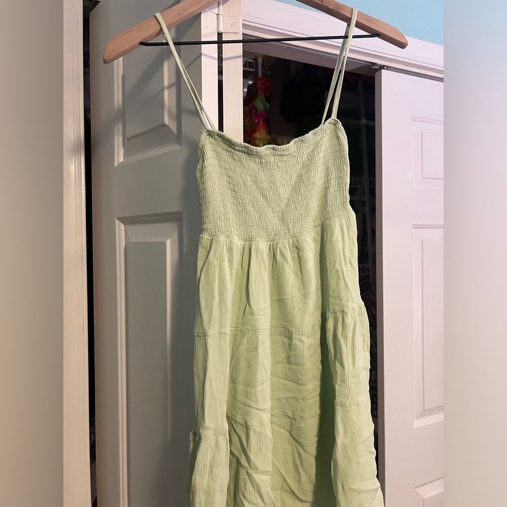 Pacsun green mini dress